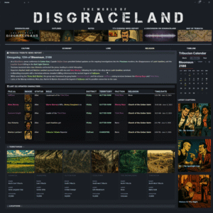 Disgraceland full homepage